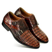 NICHE Cherry Fab Croco Double Monk