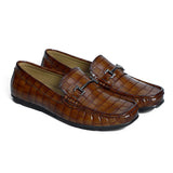 NICHE CHERRY PROFOUND CROCO MOCCASIN - DRVING LOAFER