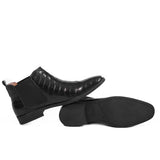 NICHE Black Croc Chelsea Boot