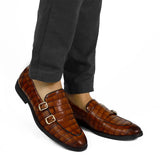 NICHE Cherry Croc Elite Double Monk Slip-Ons